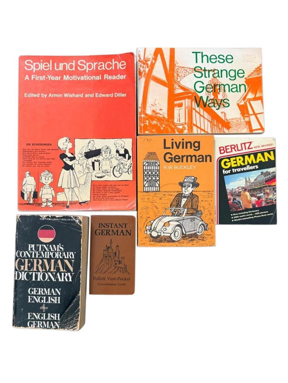 Vintage German Book Bundle of SIX